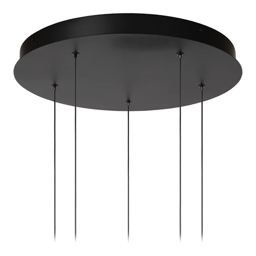 Lucide GISELA - Pendant light - Ø 57 cm - LED Dim. - 2700K - With replaceable LED module - Amber - Premium - detail 3
